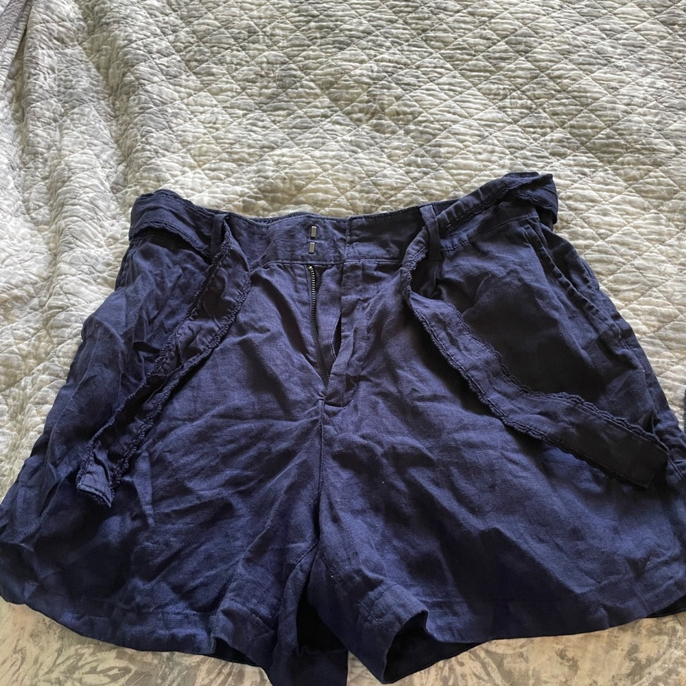 Women's Laura Ashley Navy Shorts